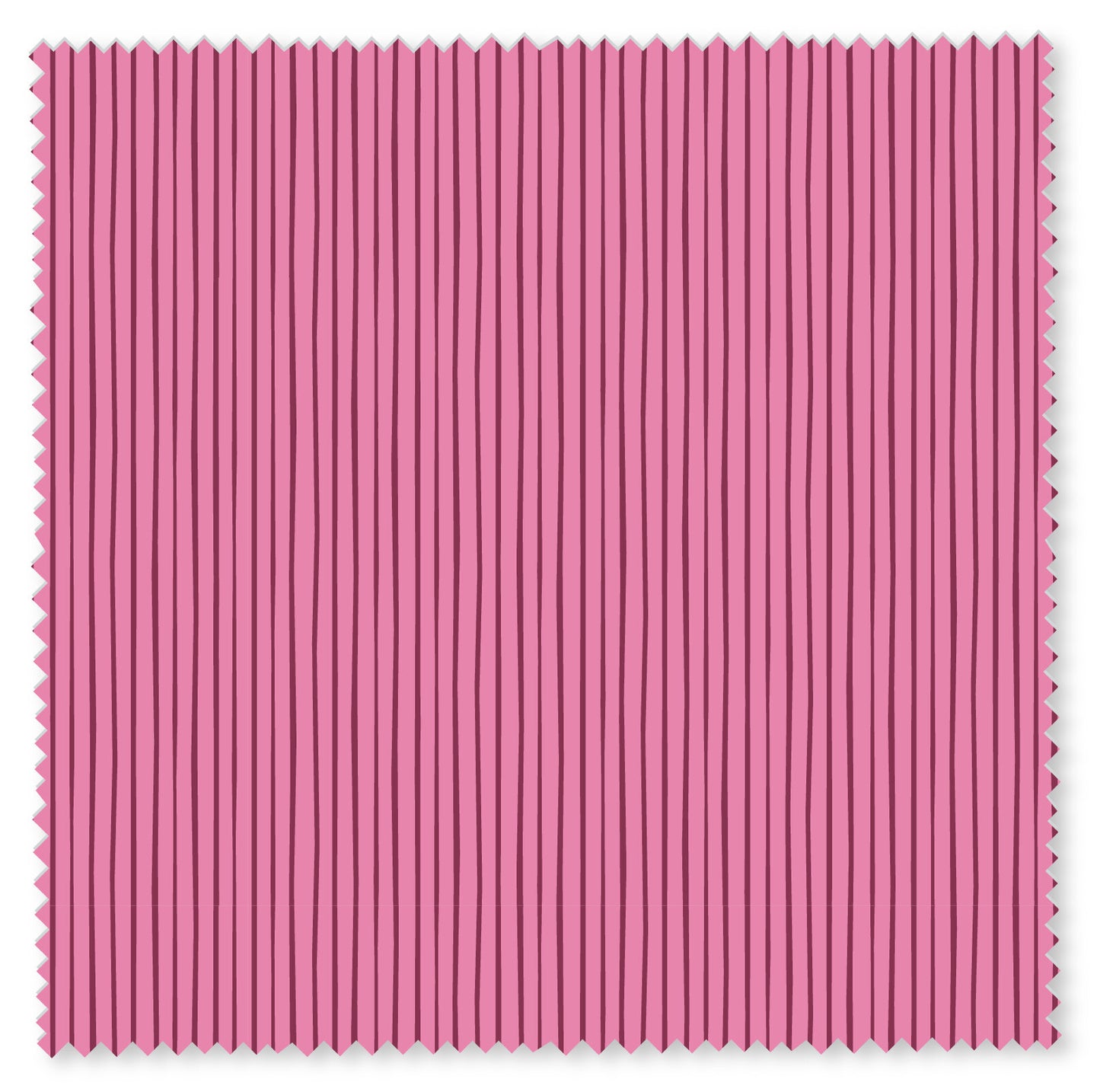 Felicity Fabric - Rows - Pink