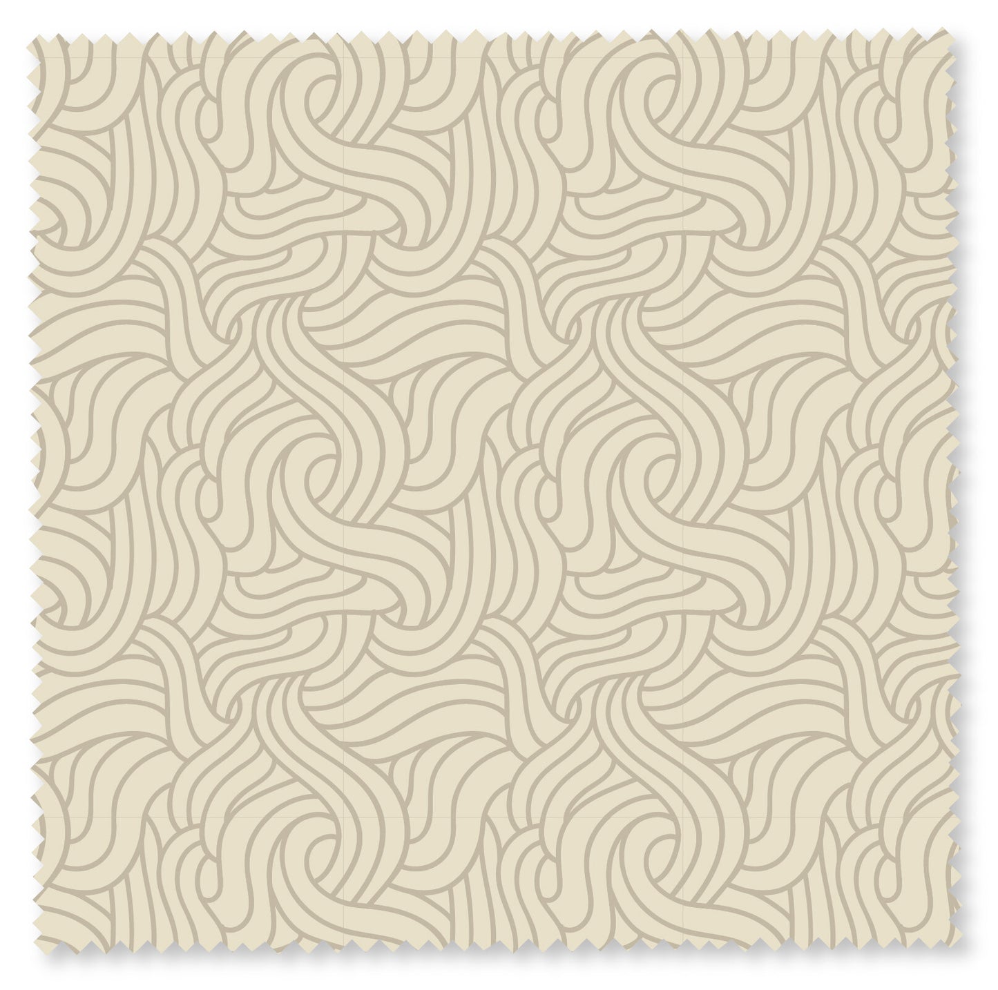 Felicity Fabric - Strands - Cream