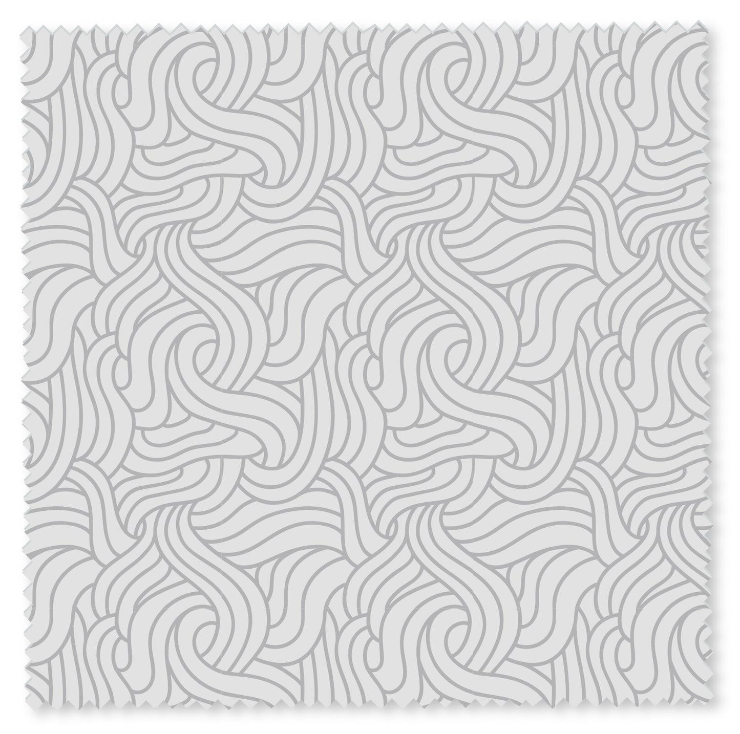 Felicity Fabric - Strands - Pale Grey