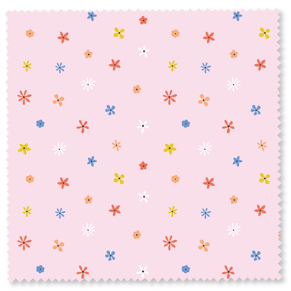 Cozy Balcony - Felicity Fabric - Sunny Flowers