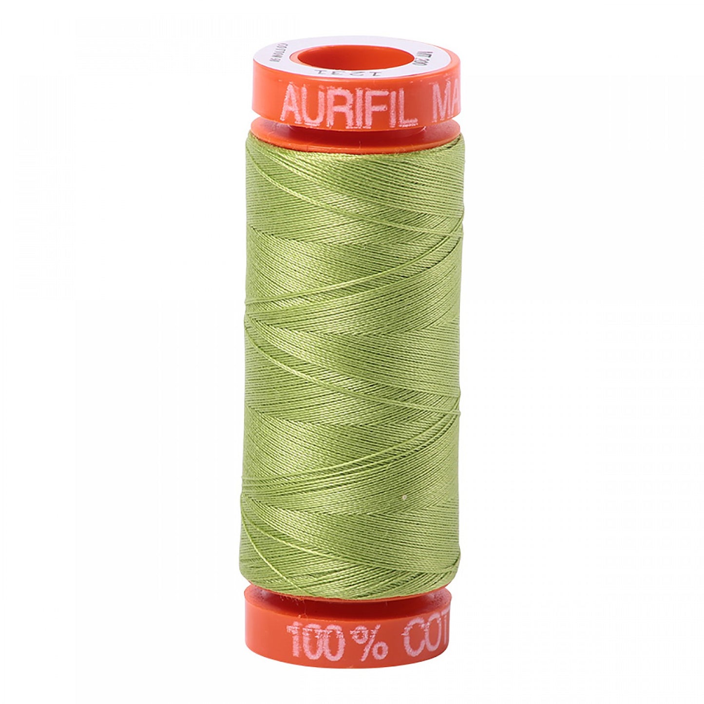 Aurifil - Mako Cotton Embroidery Thread - 50wt - Spring Green - #1231 - Soul Stitchery