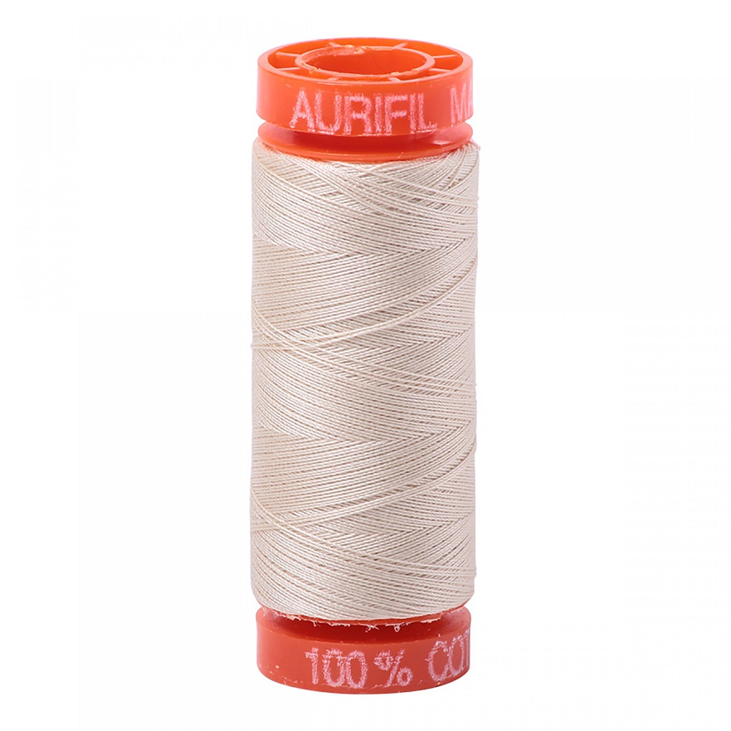 Aurifil - Mako Cotton Embroidery Thread - 50wt - Light Beige - #2310 - Soul Stitchery