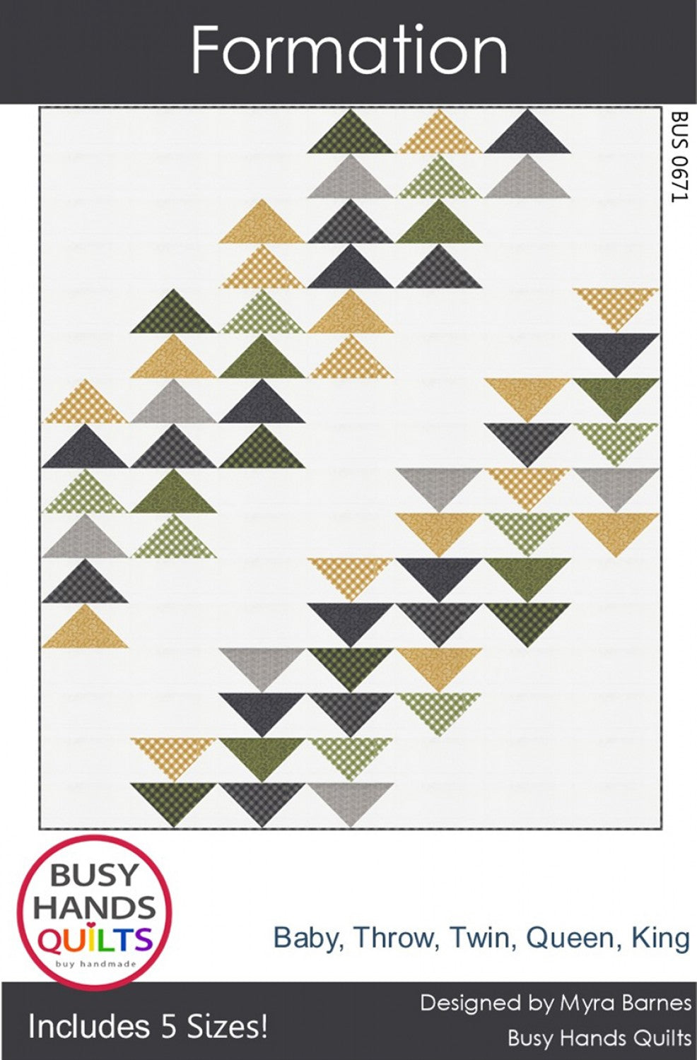 Formation Quilt Pattern