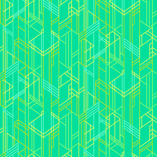 Meander in Keylime - Deco Glo II - Giucy Giuce - CS276G