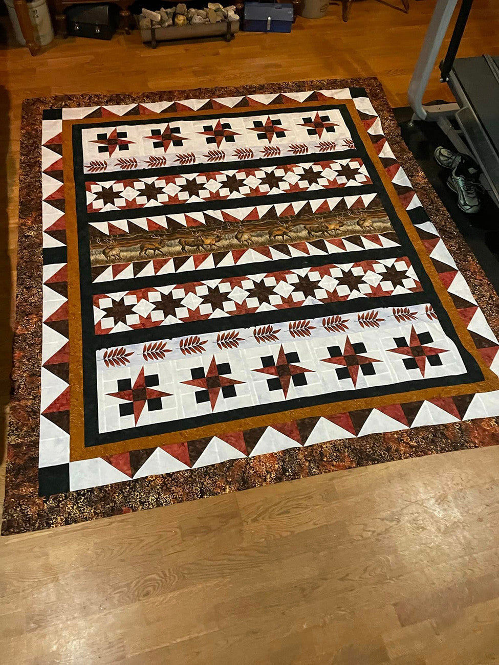 Row-Deo Quilt Pattern
