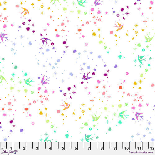 Fairy Dust - White - Tula Pink True Colors