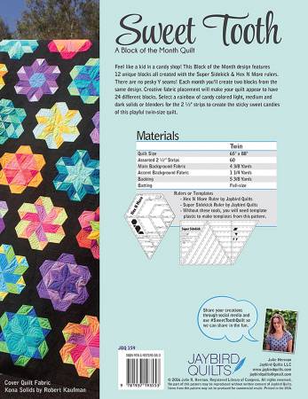 Sweet Tooth Pattern Book - Jaybird Quilts
