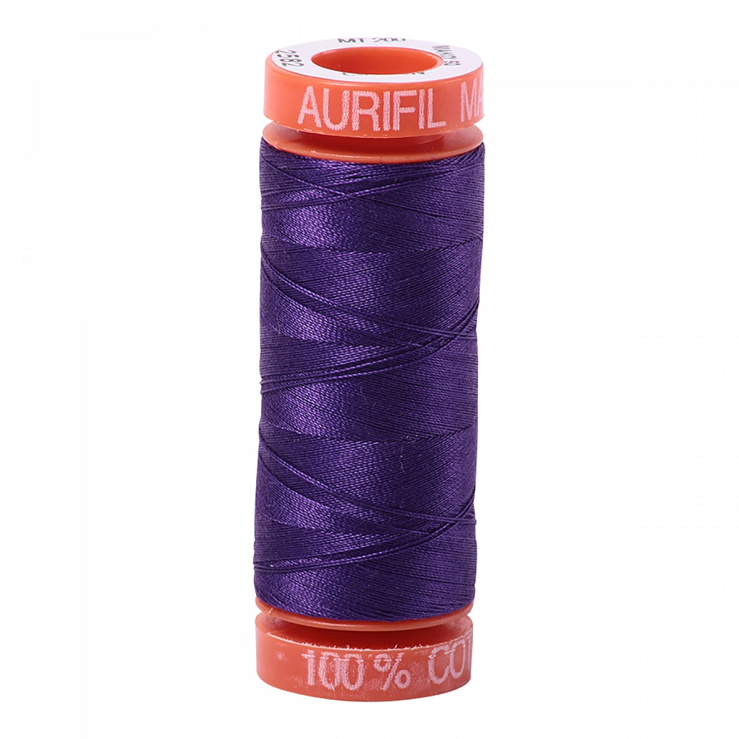 Aurifil - Mako Cotton Embroidery Thread  - 50wt - Dark Violet - #2582