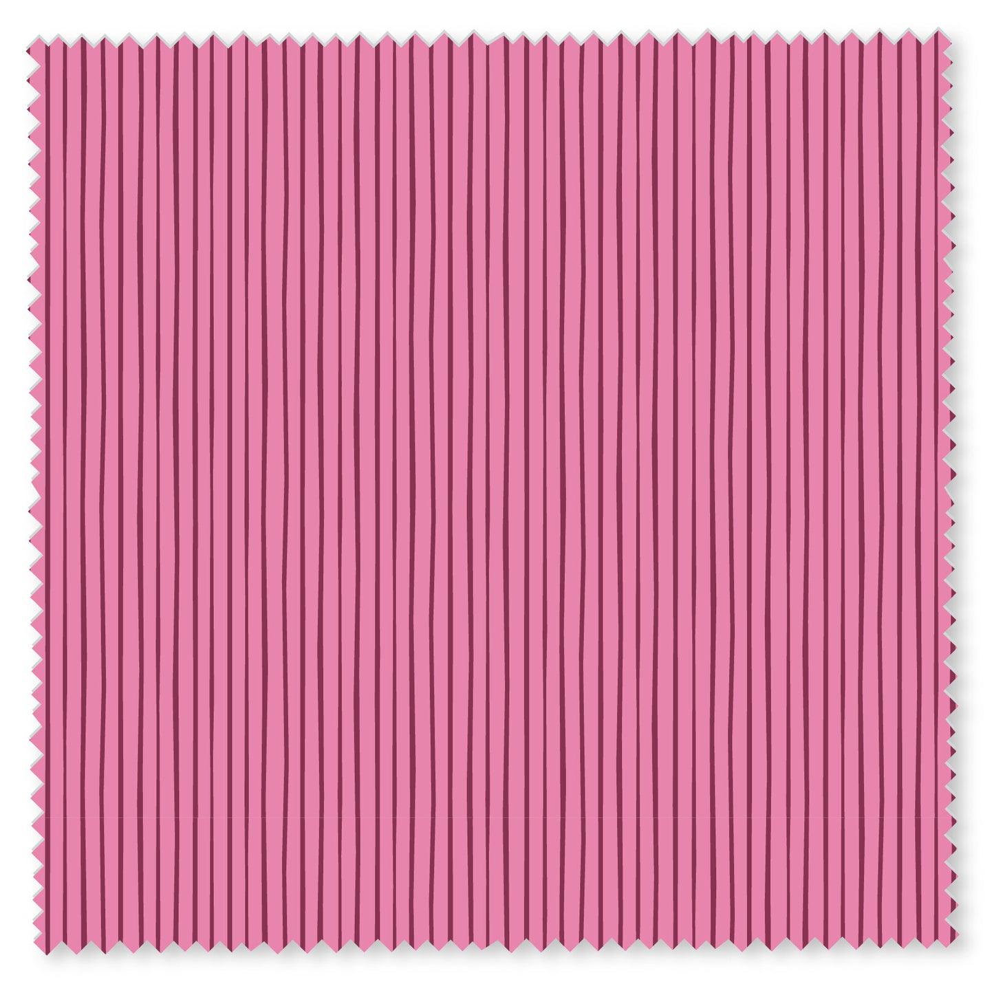 Felicity Fabric - Rows - Pink