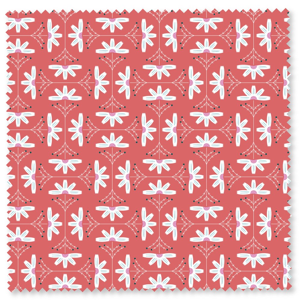 Felicity Fabric - Meadows Abloom - Half Daisies