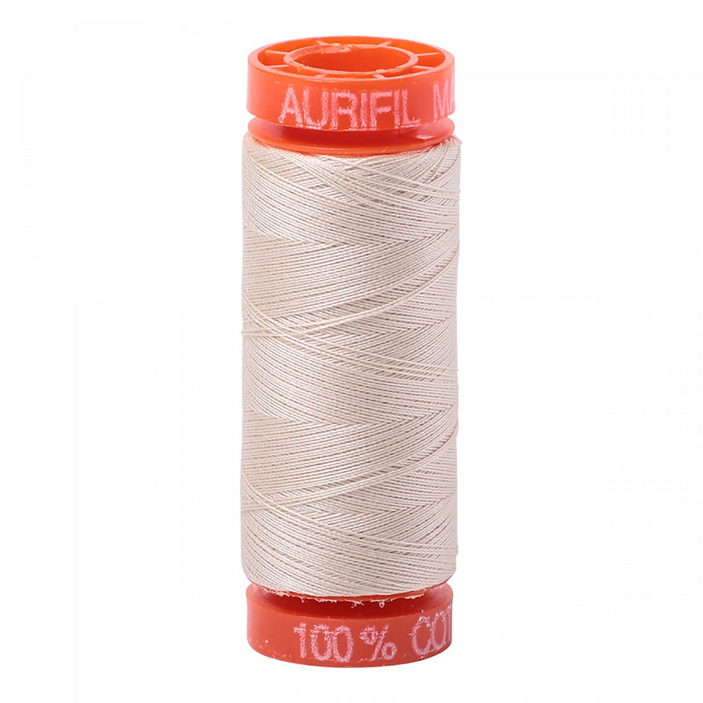 Aurifil - Mako Cotton Embroidery Thread  - 50wt - Light Beige - #2310 - Soul Stitchery