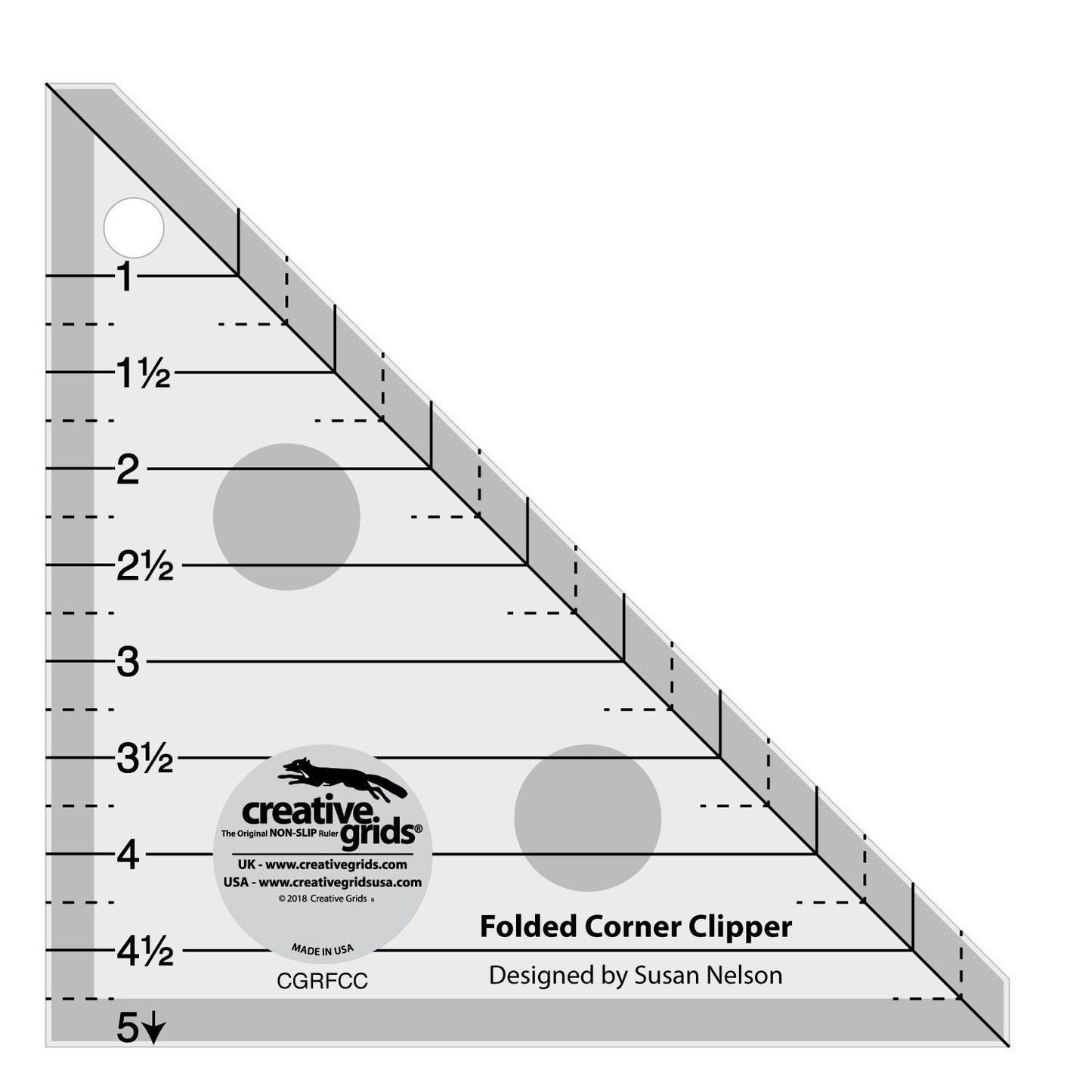 Creative Grids Folded Corner Clipper