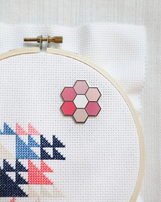 Hexy Bloom Needle Minder