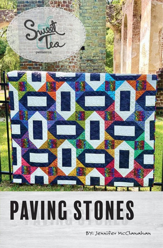 Paving Stones Quilt Kit in Yellow - Baby 48x48