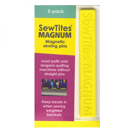 SewTites Magnum Magnetic Sewing Pins - 5pk - Soul Stitchery