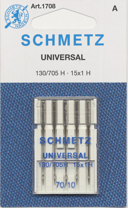 Schmetz Universal Sewing Machine Needles - 70/10