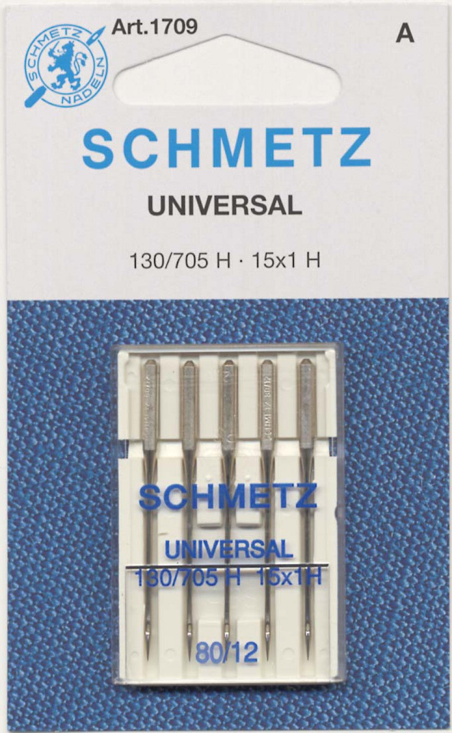 Schmetz Universal Sewing Machine Needles - 80/12