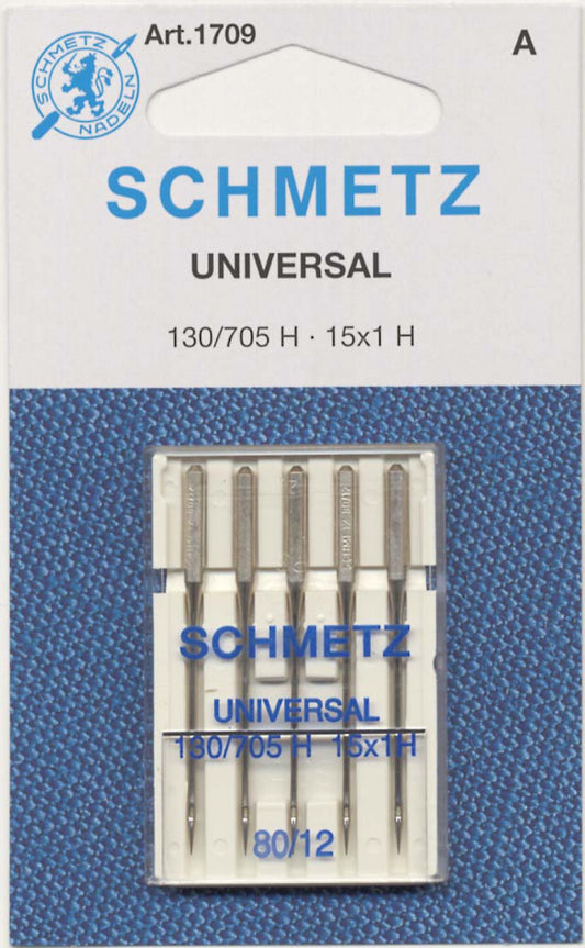 Schmetz Universal Sewing Machine Needles - 80/12