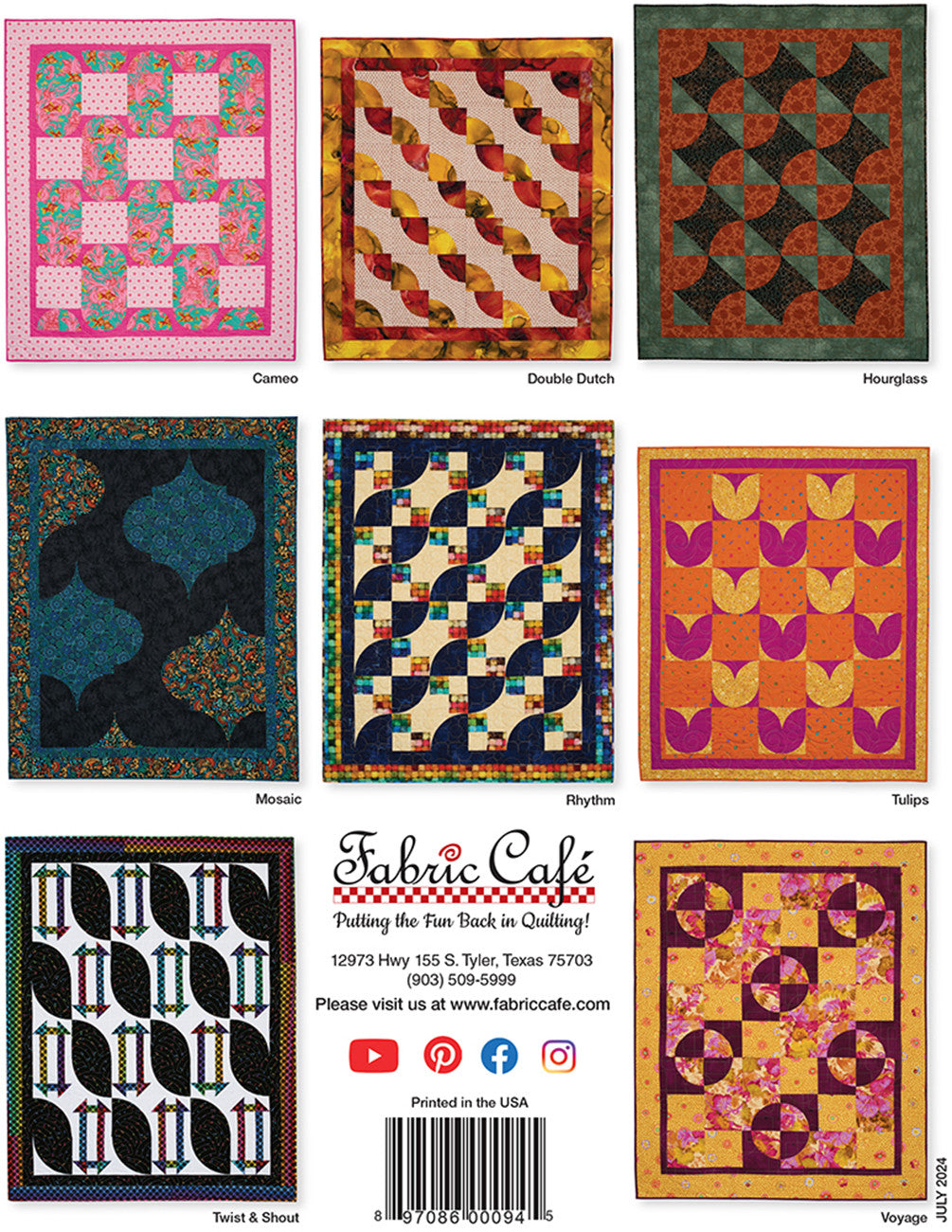 Curve Appeal with 3-yard Quilts