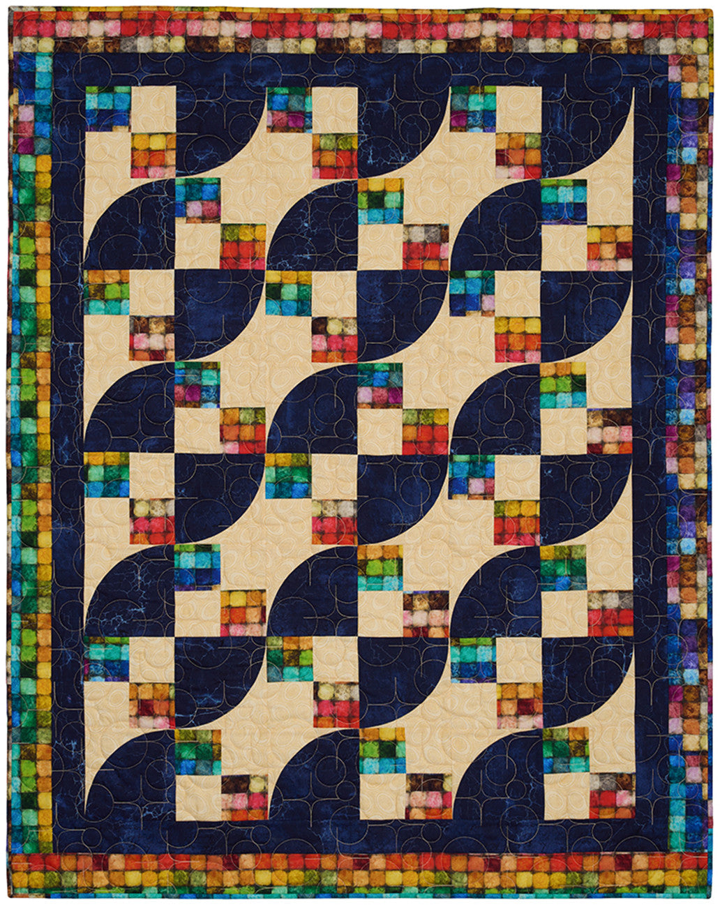 Curve Appeal with 3-yard Quilts